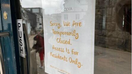目前，Pedn Olva酒店已完全关闭。